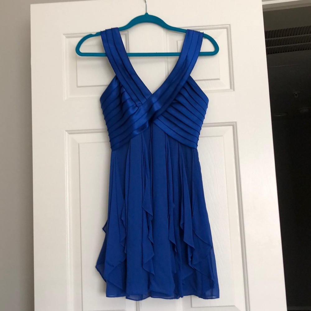 BCBG Royal Blue Cocktail Dress